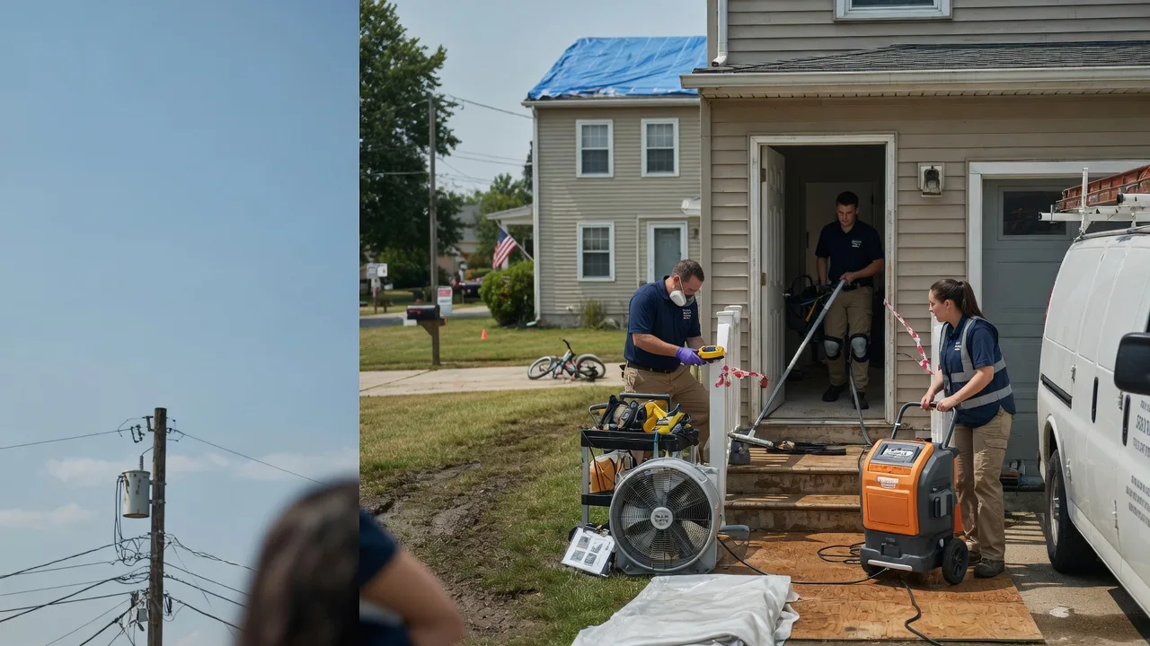 Water Damage Repair in New Richmond, WV near me